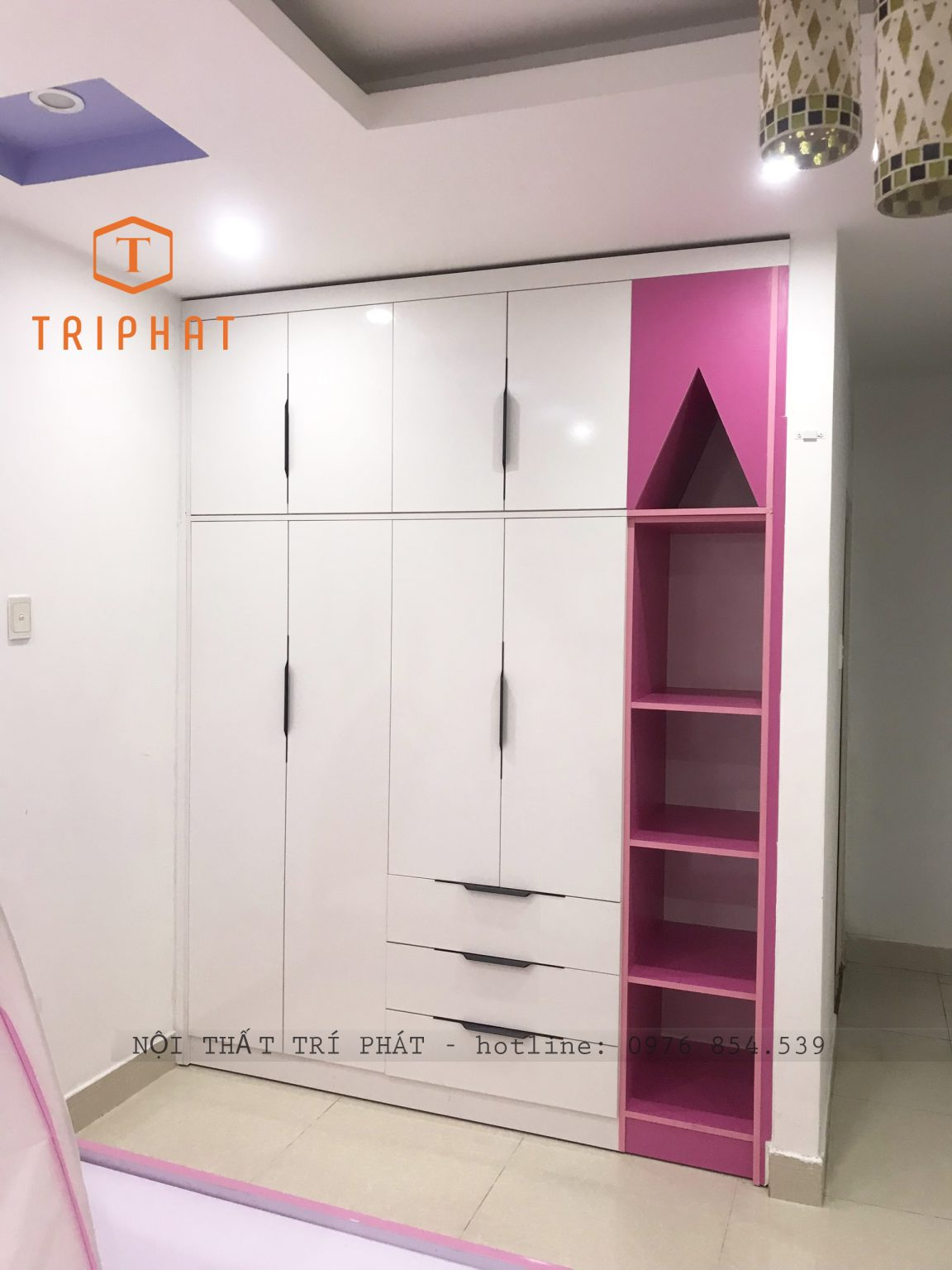 Khám phá mẫu phòng ngủ cho bé trai và bé gái tại nhà phố Lê Văn Quới với thiết kế hiện đại, tối ưu công năng, phù hợp mọi diện tích cùng Nội Thất Trí Phát.